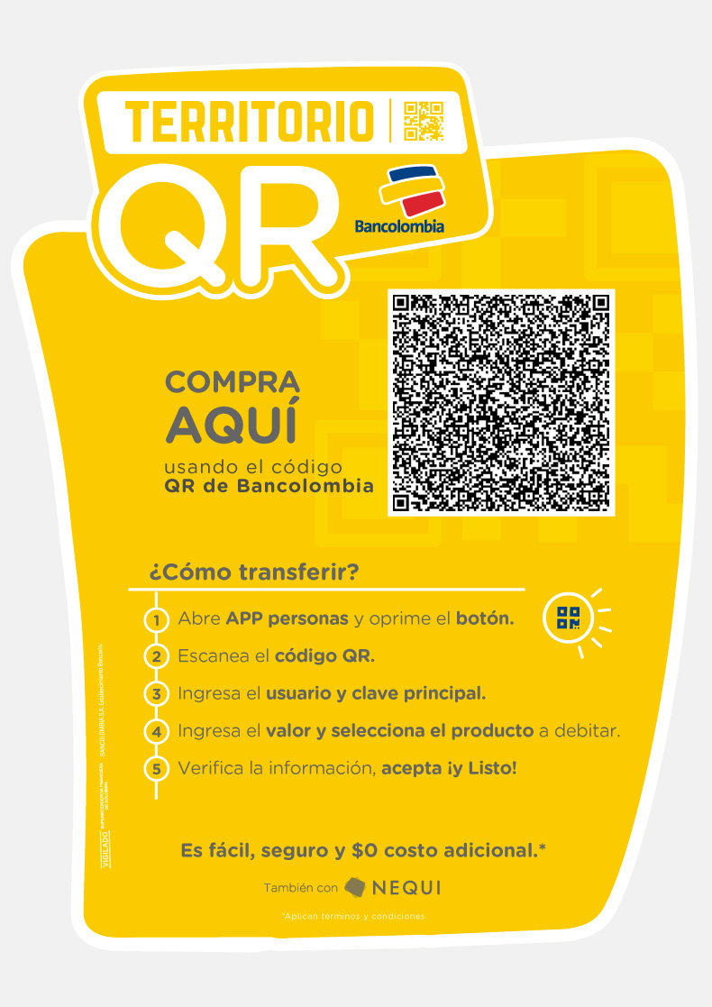 QR bancolombia SAE